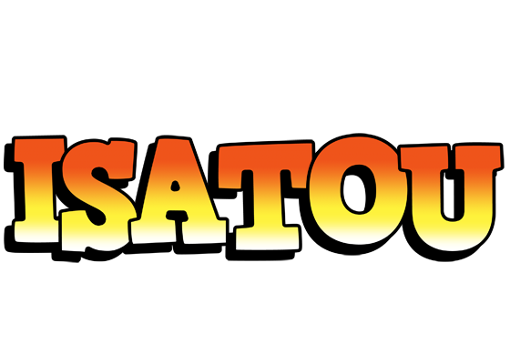 Isatou sunset logo