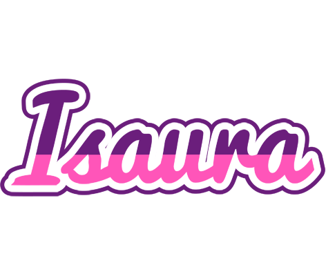 Isaura cheerful logo