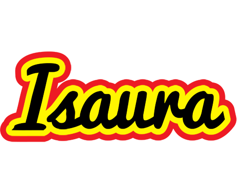 Isaura flaming logo