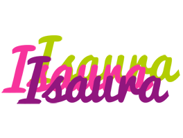 Isaura flowers logo