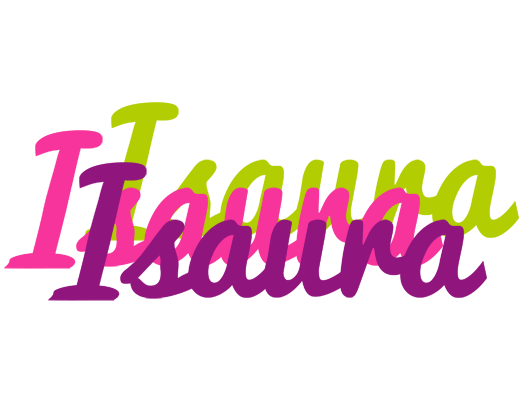 Isaura flowers logo