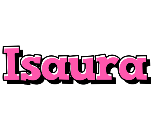 Isaura girlish logo