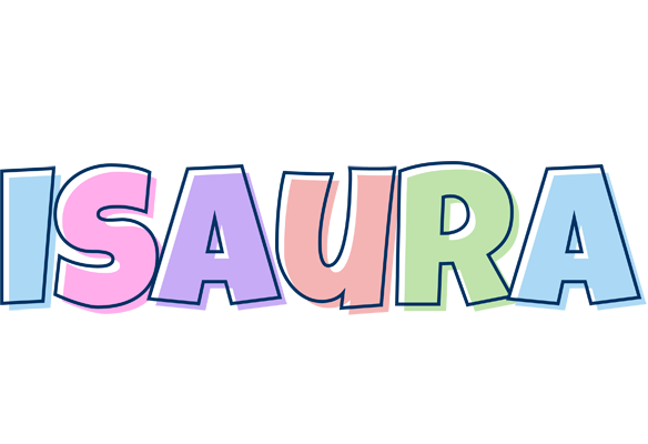 Isaura pastel logo
