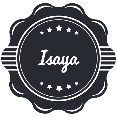 Isaya badge logo