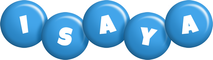Isaya candy-blue logo