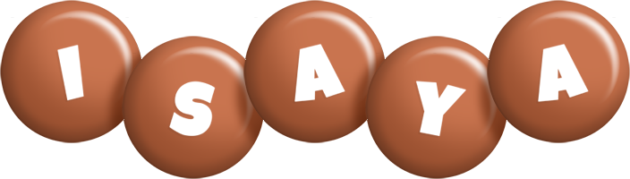 Isaya candy-brown logo