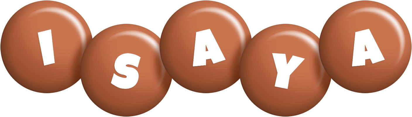 Isaya candy-brown logo