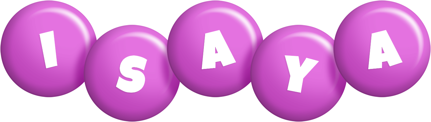 Isaya candy-purple logo