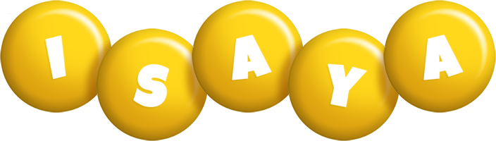 Isaya candy-yellow logo