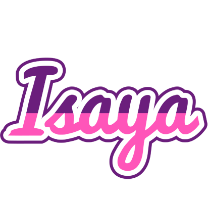 Isaya cheerful logo