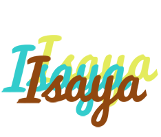 Isaya cupcake logo