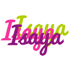 Isaya flowers logo