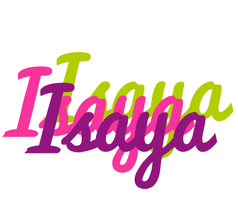 Isaya flowers logo