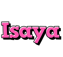 Isaya girlish logo