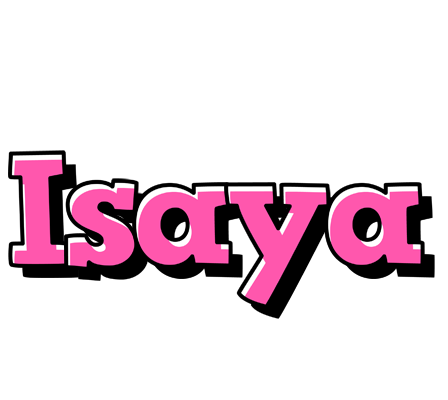 Isaya girlish logo