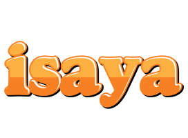 Isaya orange logo