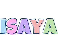 Isaya pastel logo