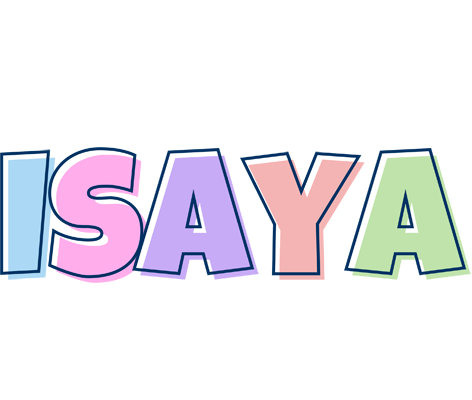 Isaya pastel logo