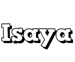 Isaya snowing logo