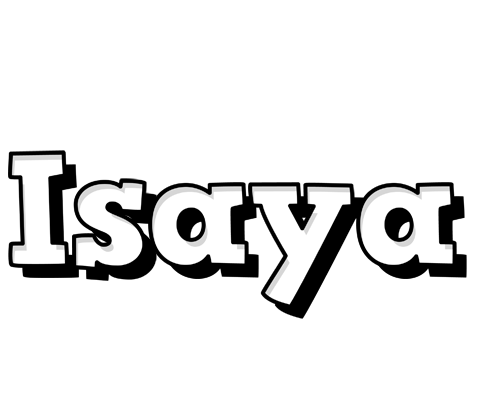 Isaya snowing logo