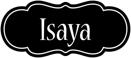 Isaya welcome logo