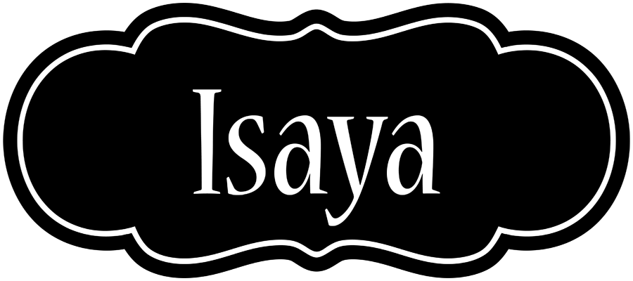 Isaya welcome logo