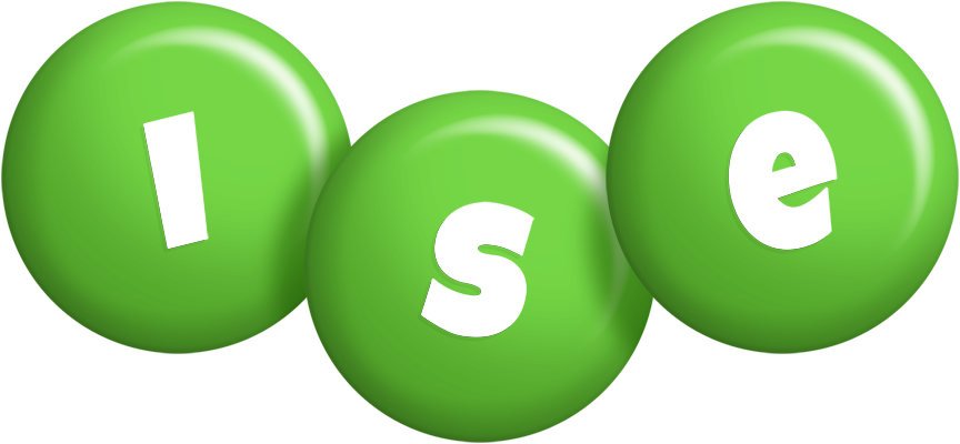Ise candy-green logo
