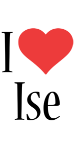 Ise i-love logo