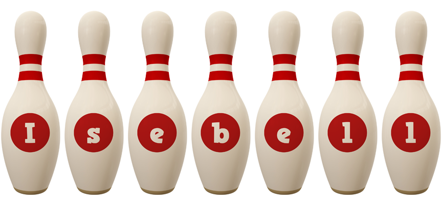 Isebell bowling-pin logo