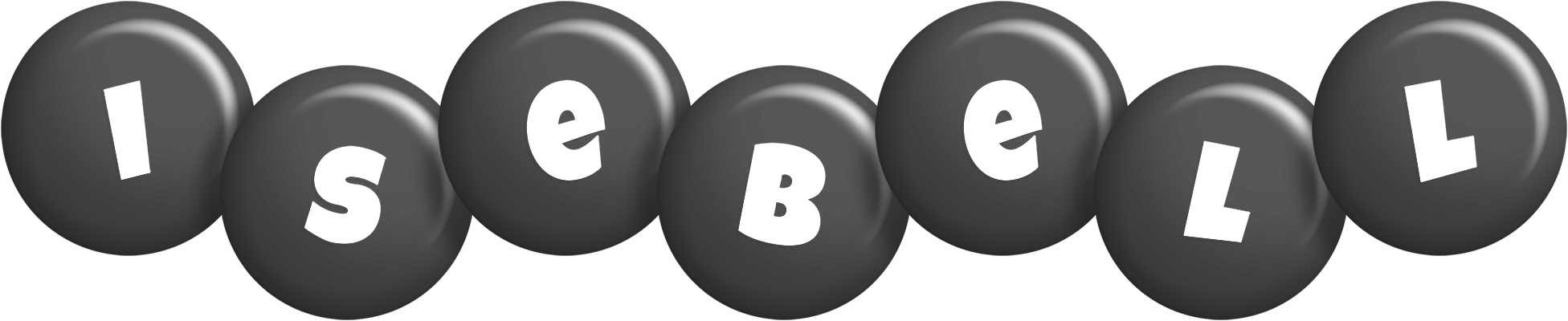 Isebell candy-black logo