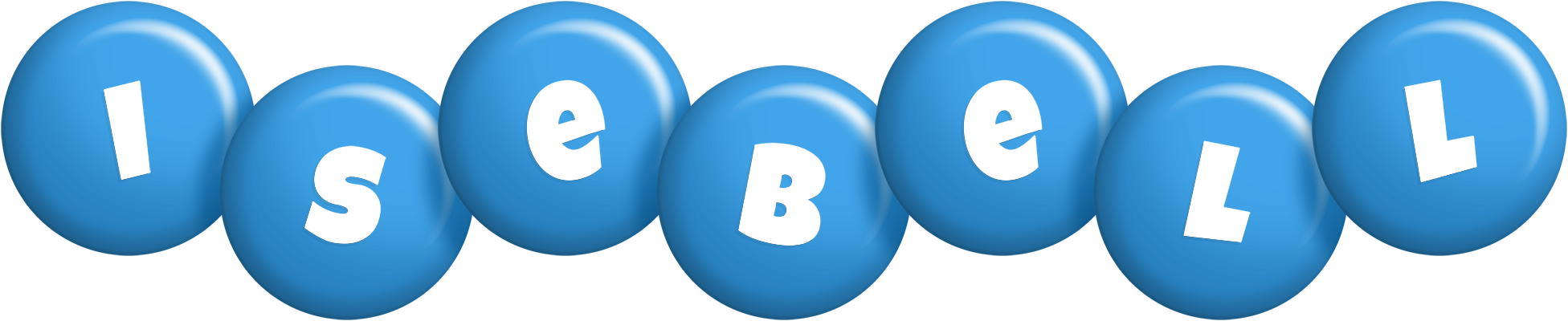 Isebell candy-blue logo