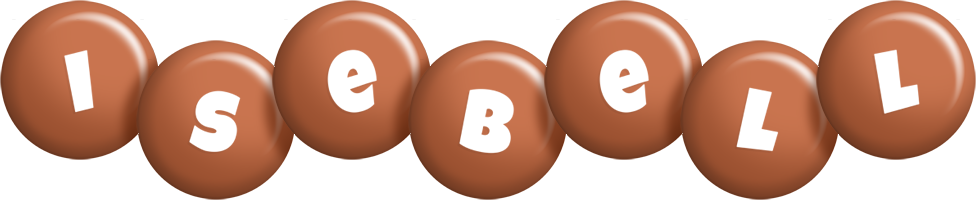 Isebell candy-brown logo