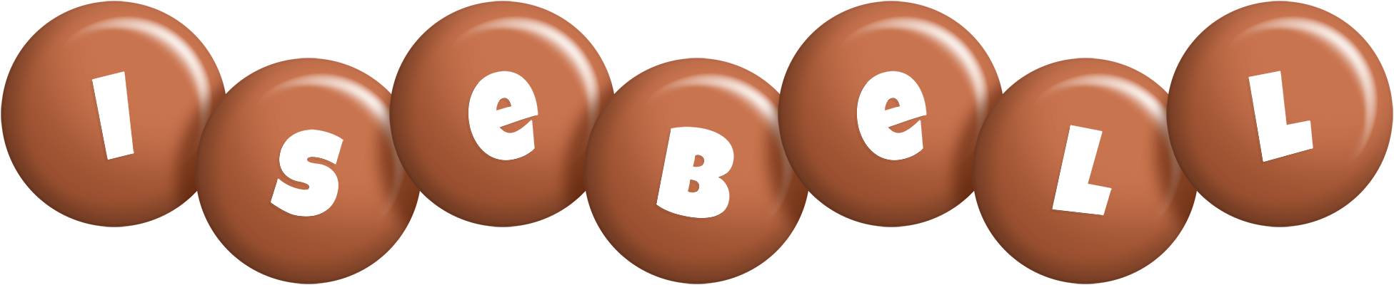 Isebell candy-brown logo