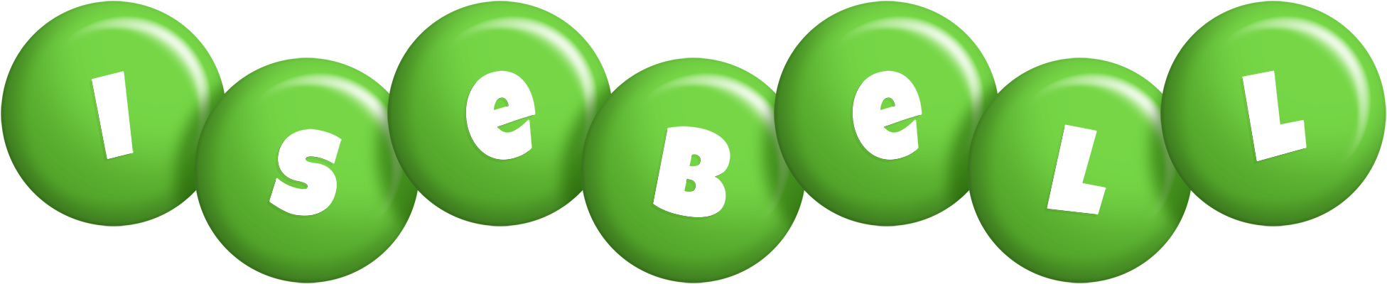 Isebell candy-green logo