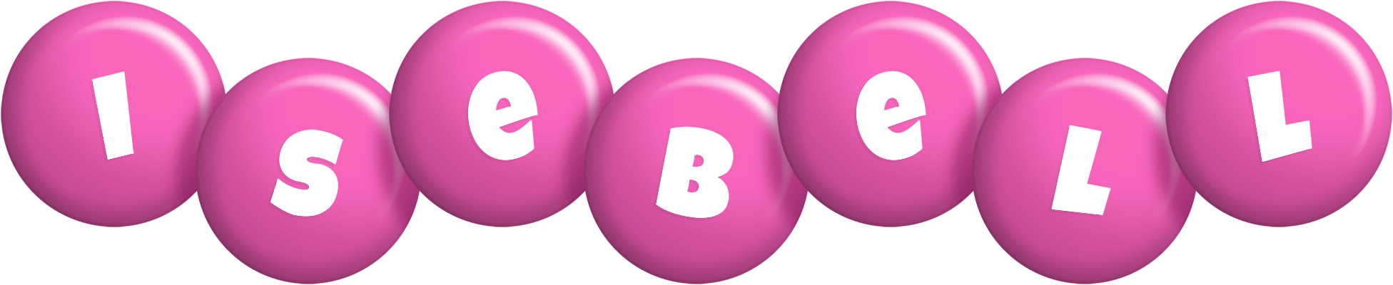 Isebell candy-pink logo