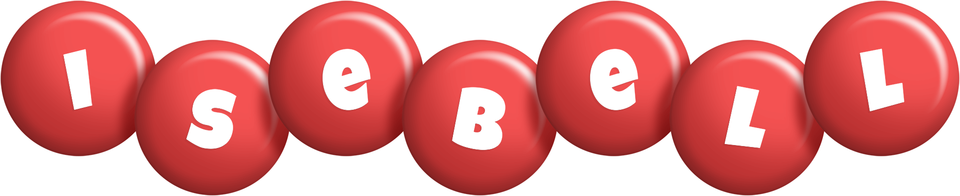 Isebell candy-red logo