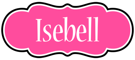 Isebell invitation logo