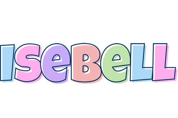 Isebell pastel logo