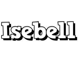 Isebell snowing logo