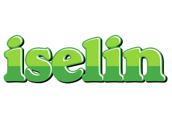 Iselin apple logo