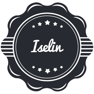 Iselin badge logo