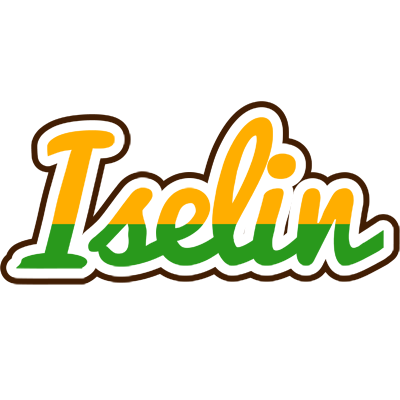 Iselin banana logo