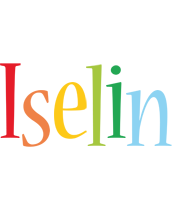 Iselin birthday logo