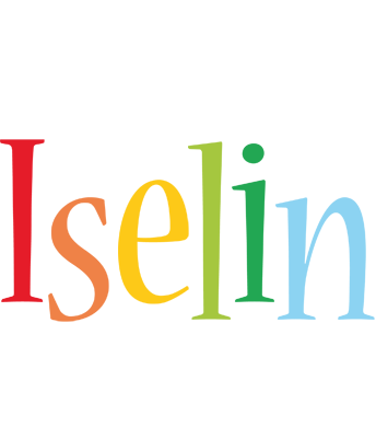 Iselin birthday logo
