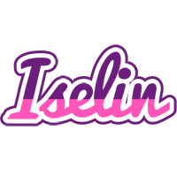 Iselin cheerful logo