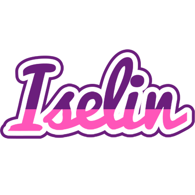 Iselin cheerful logo