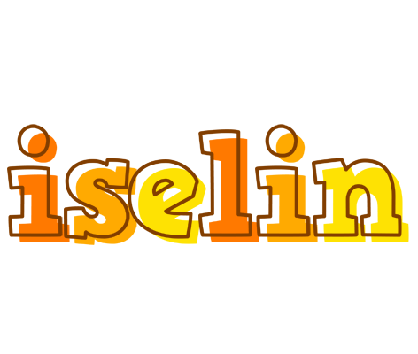Iselin desert logo