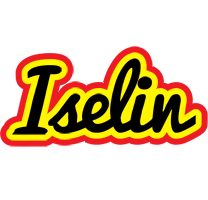 Iselin flaming logo