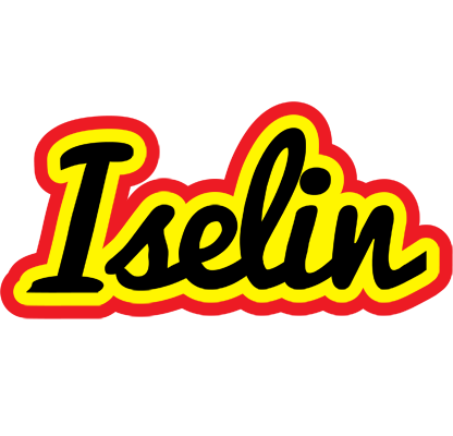 Iselin flaming logo