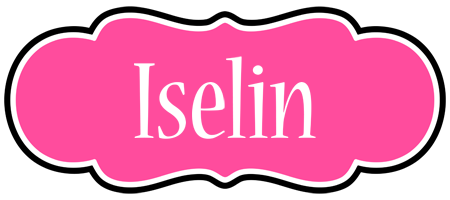 Iselin invitation logo